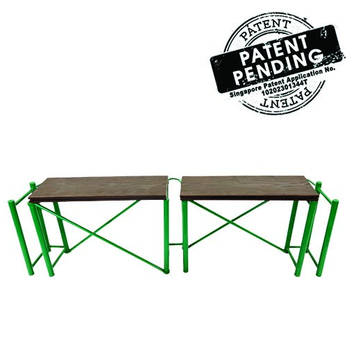 ASV. Bicycle Rack with bench